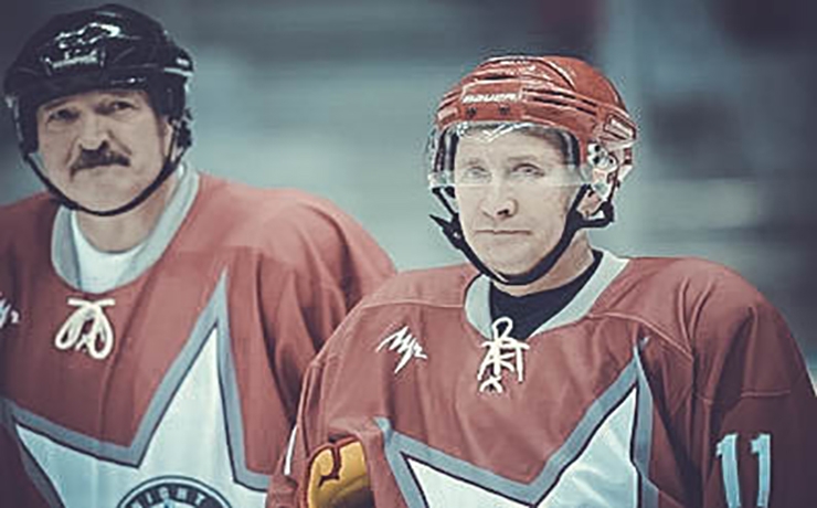 <p>Президенты двух стран обыграли команду противников в товарищеском матче звезд отечественного хоккея в Сочи.</p>