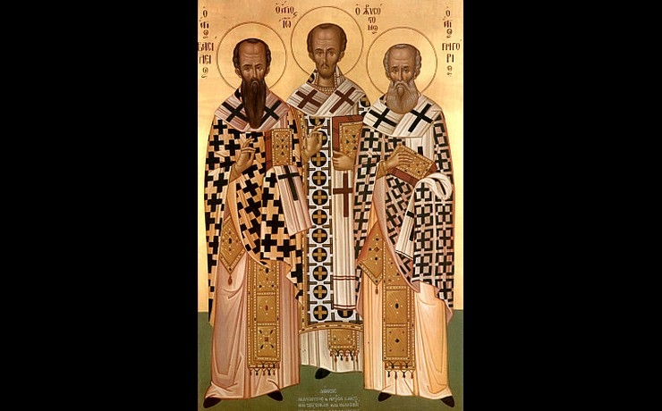 <p>В Константинополе долго шли споры о том, кому из трех святителей следует отдавать предпочтение</p>