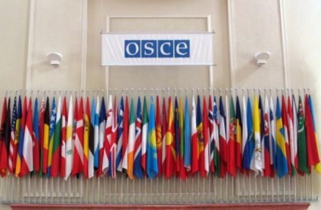 <p>Накануне Постоянный совет ОБСЕ утвердил решение развернуть на Украине специальную мониторинговую миссию ОБСЕ.</p>
