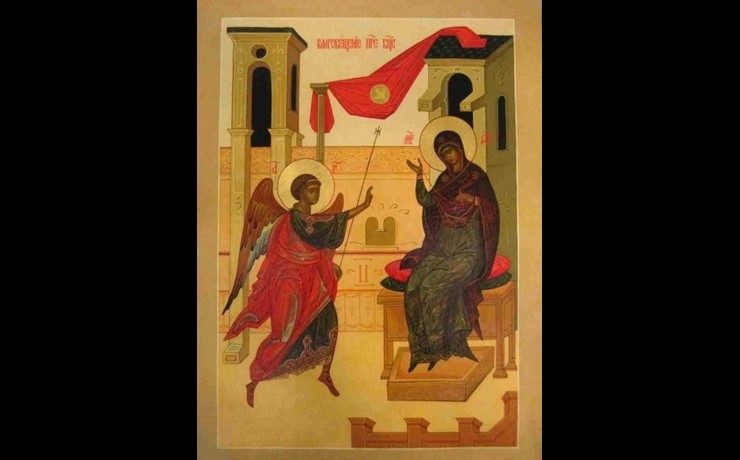 <p>В этот день Деве Марии явился архангел Гавриил и возвестил Ей о грядущем рождении Иисуса Христа</p>