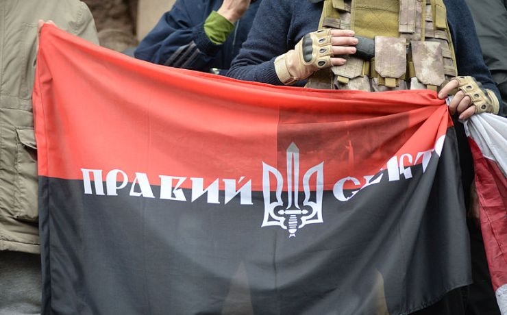 <p>Националисты заявили, что признают нынешнюю киевскую «власть» и готовы помочь ей в «борьбе со всеми враждебными Украине элементами»</p>