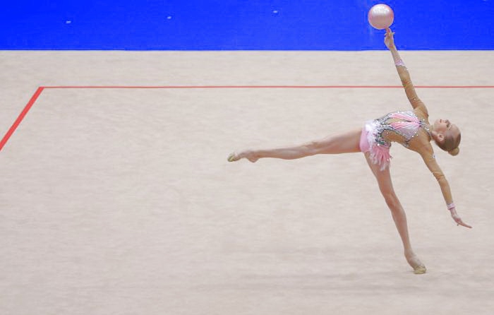 <p>Спортсменка из России Яна Кудрявцева одержала победу в многоборье на проходящем в Минске этапе Кубка мира по художественной гимнастике.</p>