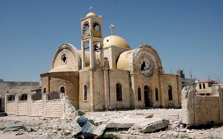 <p>Сирия, ранее являвшаяся примером межконфессионального добрососедства, теперь стала угрозой для христиан</p>