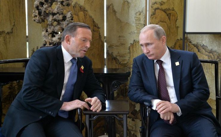 <p>«Жесткого разговора», обещанного австралийским премьером Тони Эбботом, не состоялось</p>