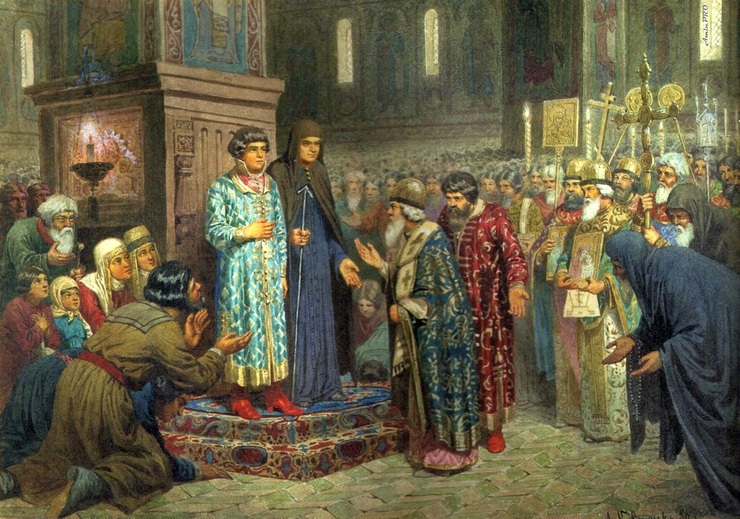 <p>В конце Ноября 1612 года, после освобождения Москвы от польско-литовских интервентов, Совет всея Земли принял решение о созыве Всероссийского Собора. </p>
