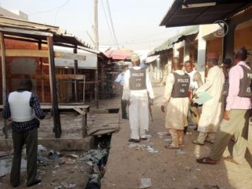 <p>Накануне на рынке в городе Потискум на северо-востоке Нигерии прогремело сразу два взрыва.</p>
