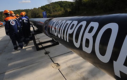 <p>Российская энергетическая компания «Газпром» и Турция согласовали сухопутный участок газопровода «Турецкий поток» для дальнейших изысканий и проектирования.</p>