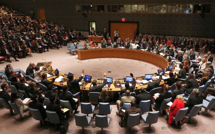 <p>Очередное заседание членов СБ ООН завершилось перепалкой и обвинением России в причастности к кризису на Украине.</p>