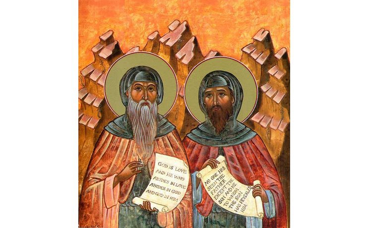 <p>Преподобные Варсонофий Великий и Иоанн Пророк жили в VI веке</p>