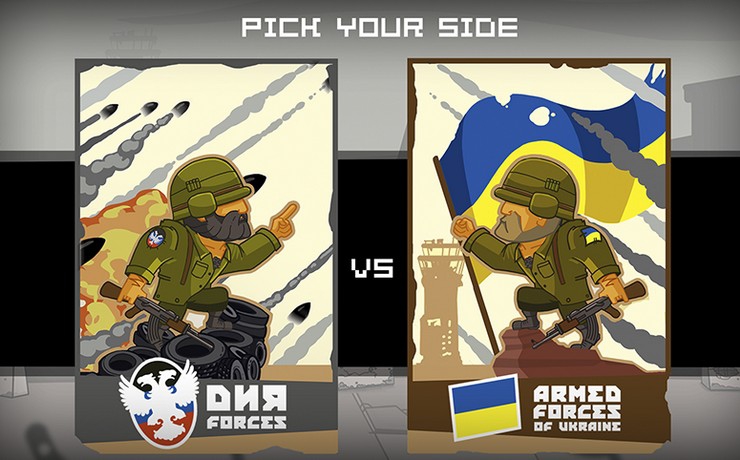 <p>В Бельгии создали компьютерную игру «Битва за Донецк». Создатели игры заявили, что там образом они повышают степень осведомленности о конфликте на Украине.</p>