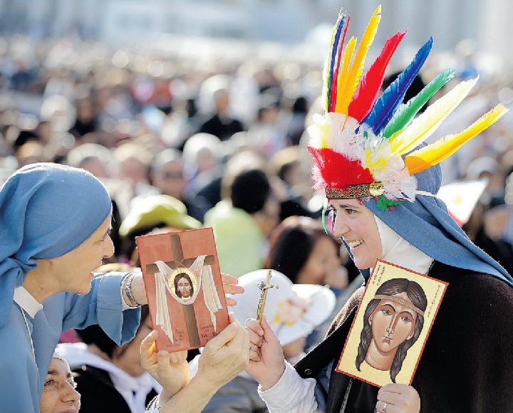 В Ватикане впервые причислена к лику святых коренная жительница Северной Америки