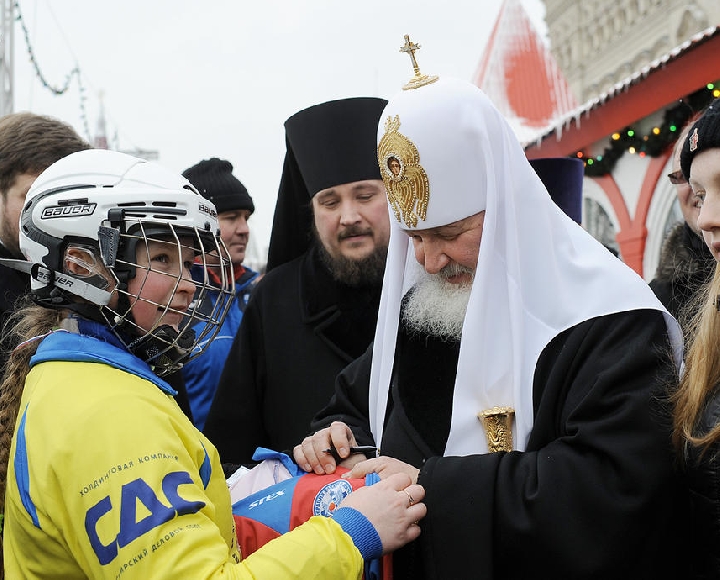Ожидается прибытие и самого Предстоятеля Русской Православной Церкви...