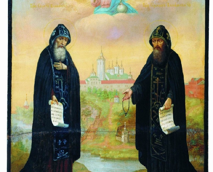 Преподобные – основатели Спасо-Преображенского монастыря на Валааме