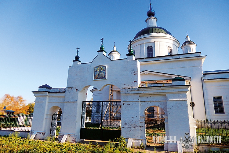 Фото 1202 - Вознесенский храм в селе Борщёво