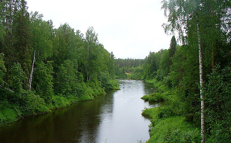 Унжа - река в Вологодской и Костромской областях