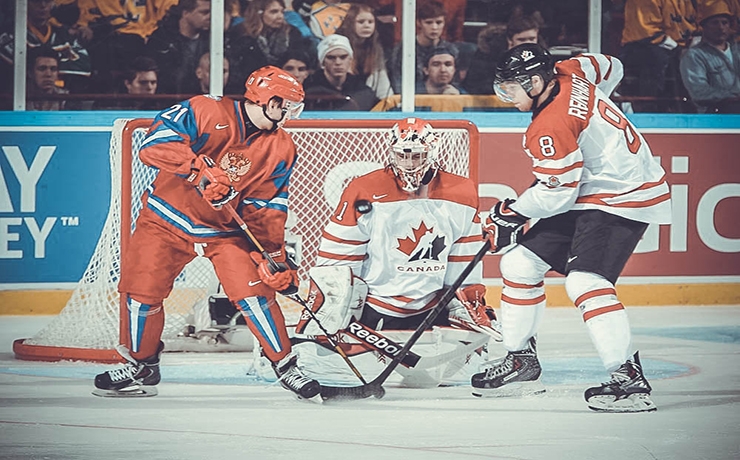 <p>Россияне заняли третье место на молодежном чемпионате мира по хоккею</p>