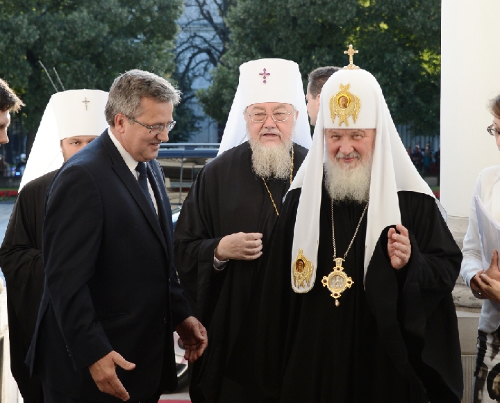 Состоялась встреча Патриарха Московского и всея Руси Кирилла с маршалом Сената Польши Богданом Борусевичем. 
