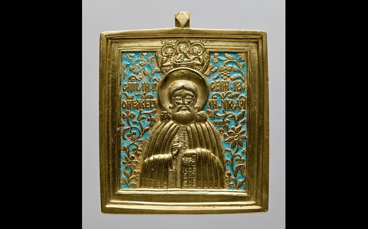 <p>На выставке Сергий Радонежский представлен как святой и реальный исторический деятель</p>