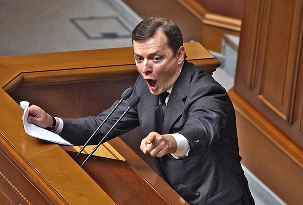 <p>Лидер украинской Радикальной партии Олег Ляшко призвал сограждан к активным действиям по захвату заложников из числа тех, кто поддерживает ополченцев Новороссии.</p>