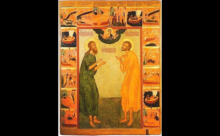 <p>Чудесные знамения подтвердили святость преподобных Иоанна и Лонгина, у честных мощей которых больные получали исцеления</p>