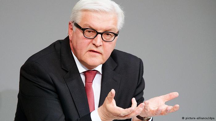 <p>Министр иностранных дел Германии Франк-Вальтер Штайнмайер выступил против вступления Украины в НАТО.</p>