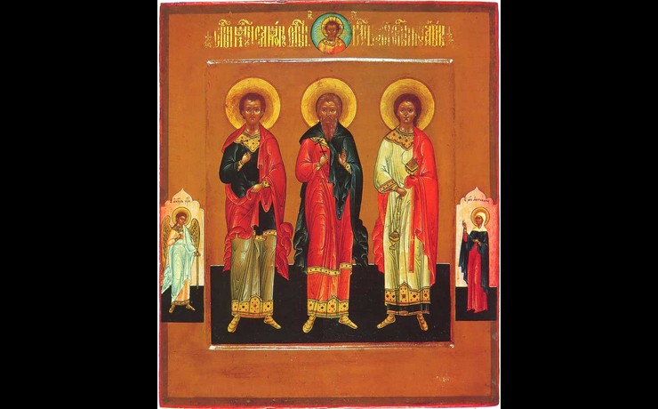 <p>Святые мученики Гурий, Самон и Авив известны среди православных христиан как покровители супружества, брака, счастливой семьи</p>