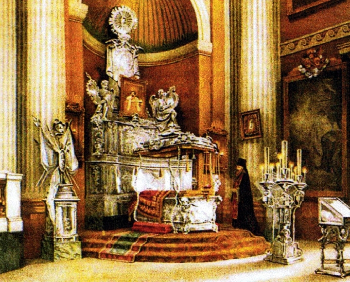 Саркофаг с мощами святого князя Александра Невского обязан возвратиться в Александро-Невскую лавру 