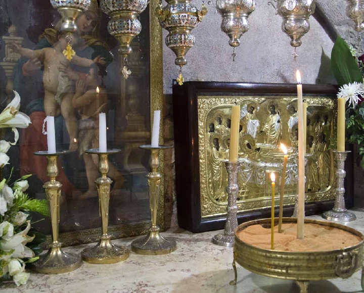 Святейший Патриарх Кирилл побывал у Гробницы Божией Матери в Иерусалиме