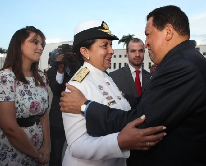 Кармен Мелендес получила звание адмирала еще при Уго Чавесе.