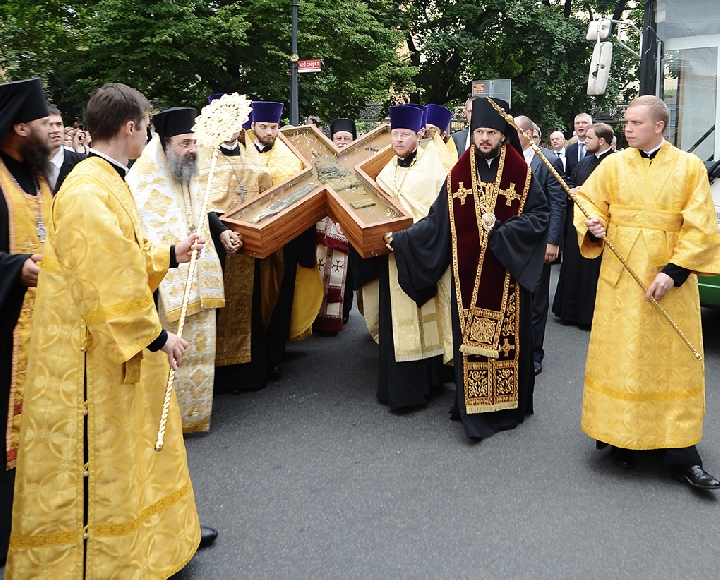 Святыня будет выставлена в Казанском соборе.