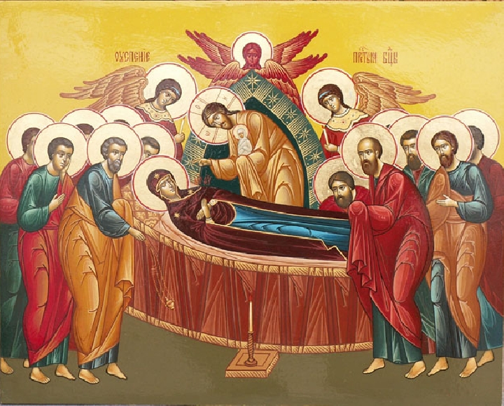 В Русской Церкви это празднество соединилось с воспоминанием Крещения Руси 1 августа 988 года. 